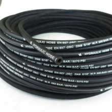 Eco-friendly Black Rubber Two high tensile steel braid 3/4 inch R16 EN 857 2SC flexible soft rubber hose